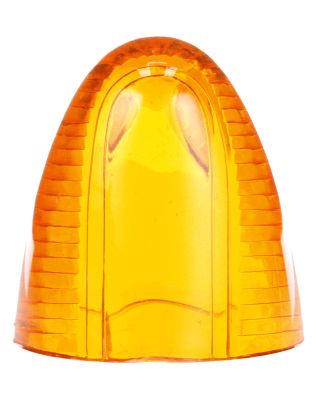 Signal-Stat, Oval, Yellow, Acrylic, Replacement Lens for Cab Markers (1312), 1 Screw