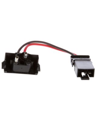 Stop/Turn Plug, 18 Gauge SXL Wire, Right Angle PL-2, Packard Connector 12020398, 6.5 in.