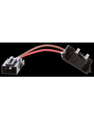 LLV Tail Plug, 18 Gauge SXL Wire, Right Angle PL-2, Packard Connector 12020398, 6 in.