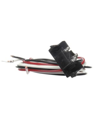 Stop/Turn/Tail Plug, 16 Gauge GPT Wire, Right Angle PL-3, Stripped End/Ring Terminal, 49 in.