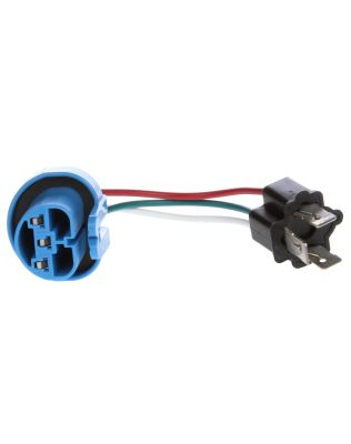 HeadLight Plug, 16 Gauge GPT Wire, H5 Connector, H4 Connector, 4 in.