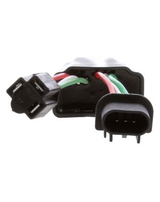 HeadLight Plug, 16 Gauge SXL Wire, H4 Connector, H13 Connector, 4.5 in.