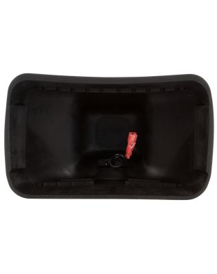 Black Rubber, 1 Stud Mount, Replacement Housing