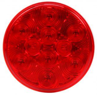 Signal-Stat, LED, Red, Round, 10 Diode, Stop/Turn/Tail, PL-3, 12V