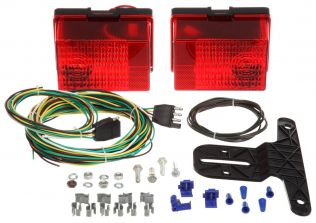 Submersible, incandescent, Personal Trailer Kit With Left Hand S/T/T, Right Hand S/T/T, Hardwired, Stripped End, Kit