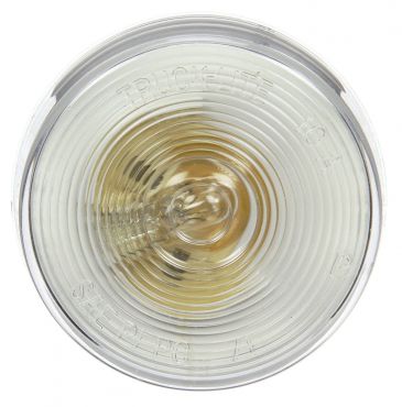 10 Series, Incandescent, 1 Bulb, Round Clear, Utility Light, PL-10, 24V