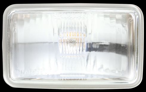 80 Series, Auxiliary 4x6 in. Rectangular Halogen Replacement Spot Light Beam, 1 Bulb, Lumen, 12V