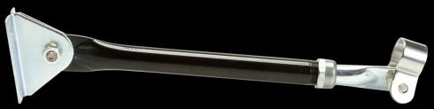 10-13 x 0.75 in., Universal Side Adjustable Mirror Brace, Black Steel 180 degree Mounting Arm